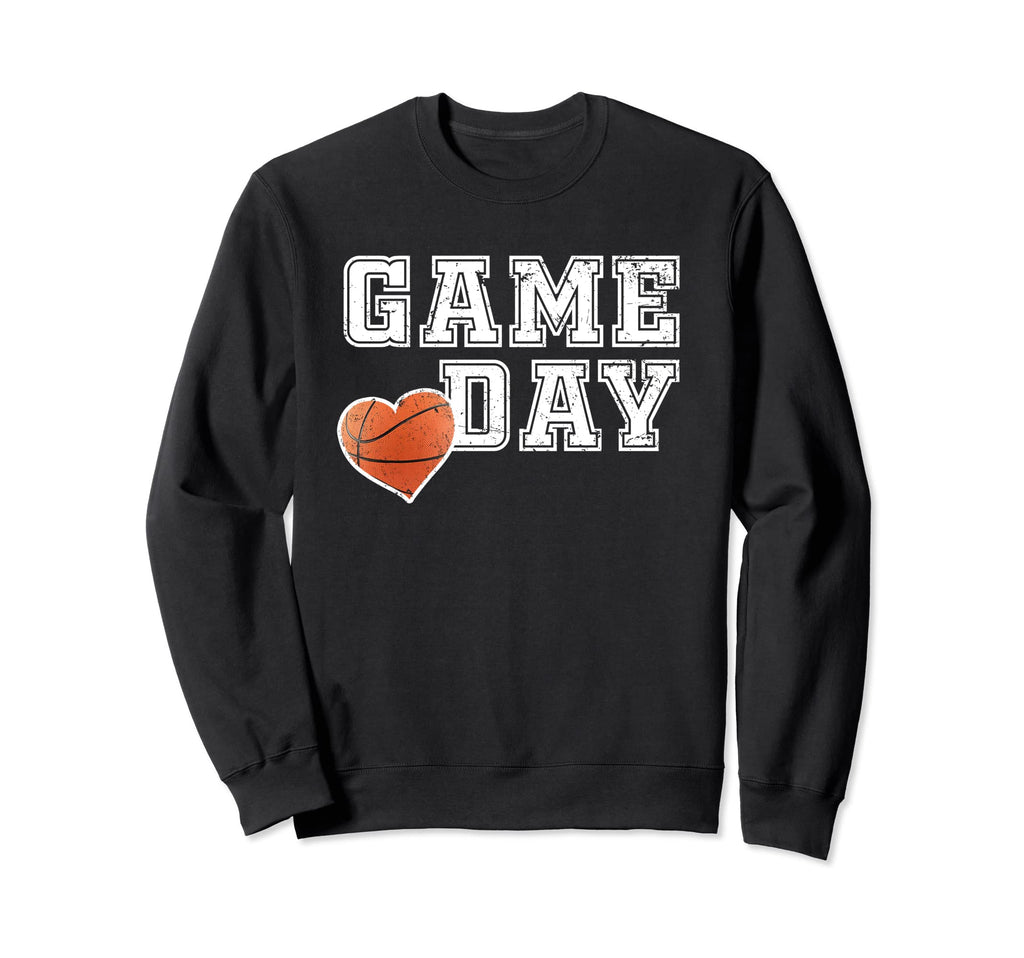 Womens Basketball Mom Friday Night Game Sweatshirt - Trendy Graphic Unisex - T-Shirt, Sweatshirt, Hoodie