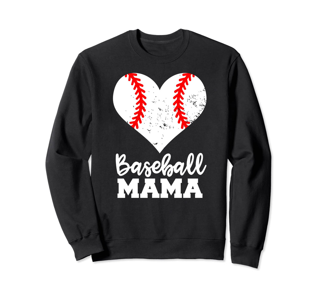 Baseball Mama Funny Baseball Sweatshirt - Custom Art Print for Adults - T-Shirt, Sweatshirt, Hoodie
