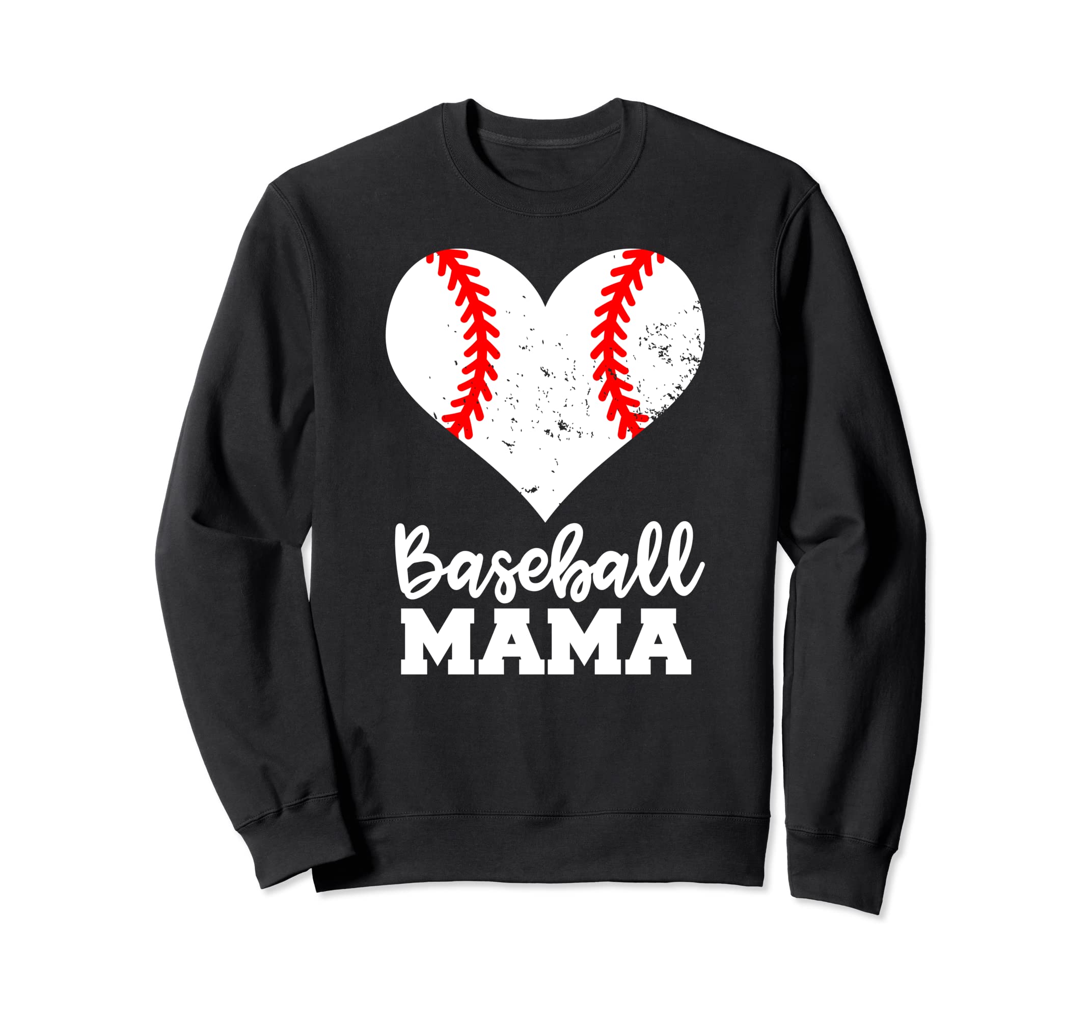 Baseball Mama Funny Baseball Sweatshirt - Custom Art Print for Adults - T-Shirt, Sweatshirt, Hoodie