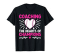 Coaching Hearts Champions Baseball T-Shirt - Fun Novelty Design Men Women - T-Shirt, Sweatshirt, Hoodie