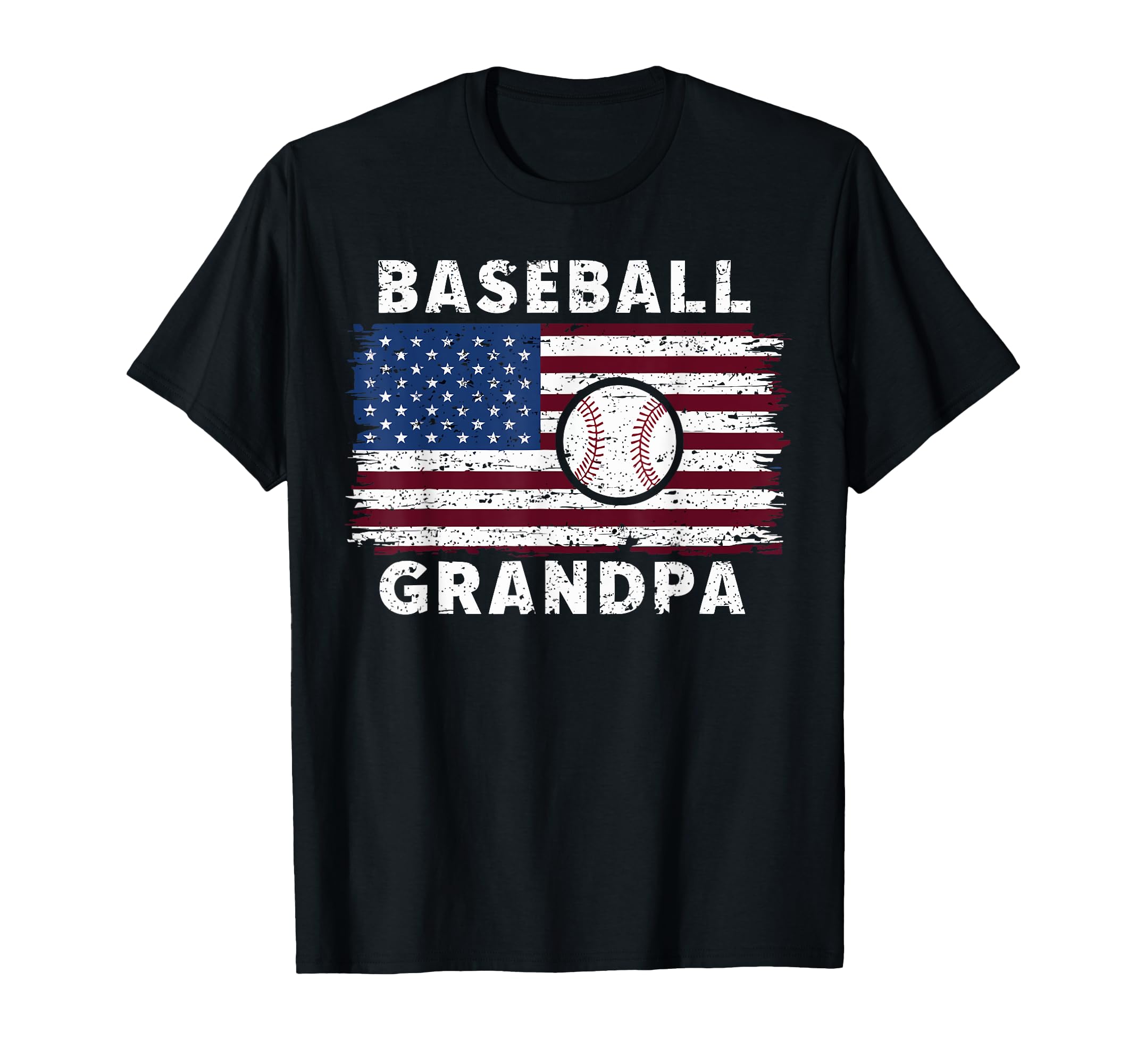 Baseball Grandpa Grandfather Gramps T-Shirt - Graphic Print Men Women - T-Shirt, Sweatshirt, Hoodie