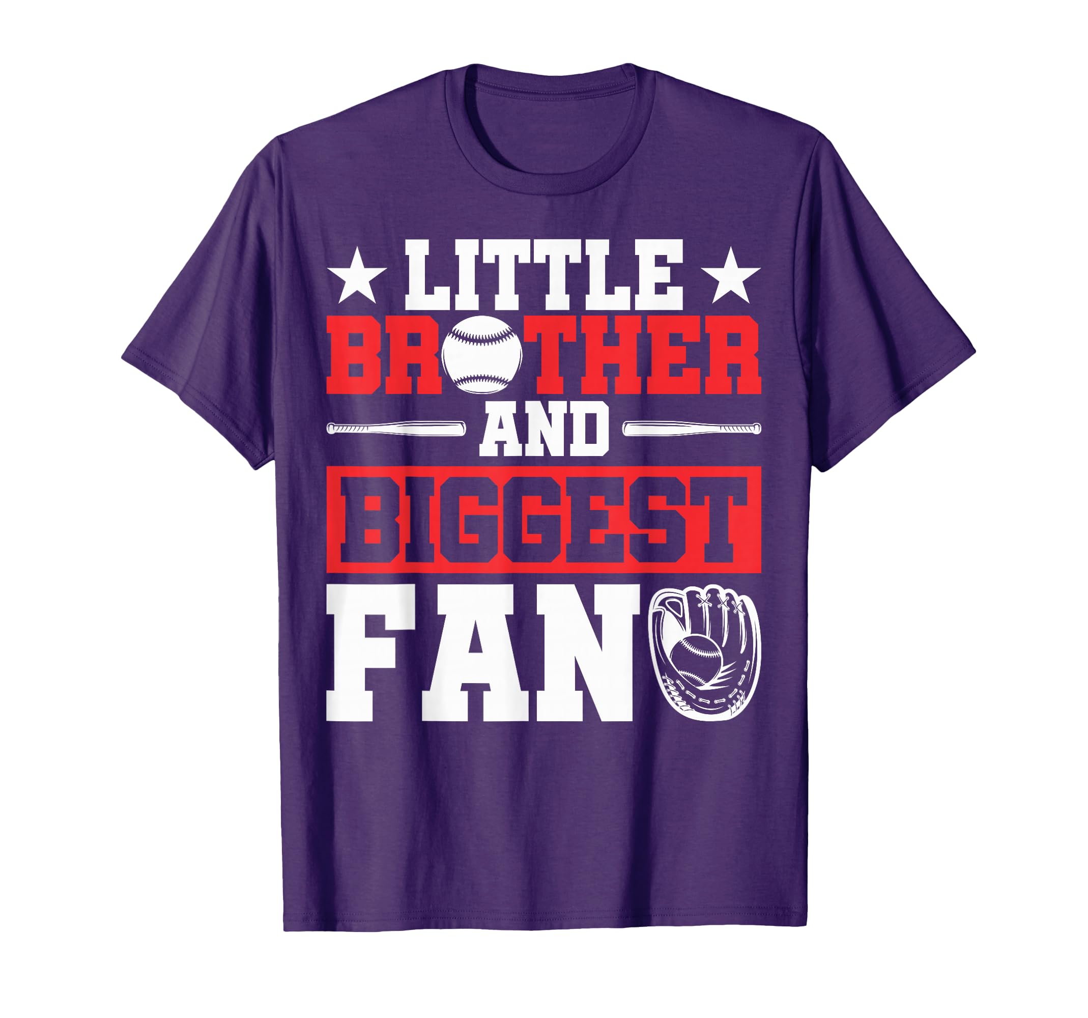 Little Brother And Biggest Fan T-Shirt - Trendy Graphic for Adults - T-Shirt, Sweatshirt, Hoodie