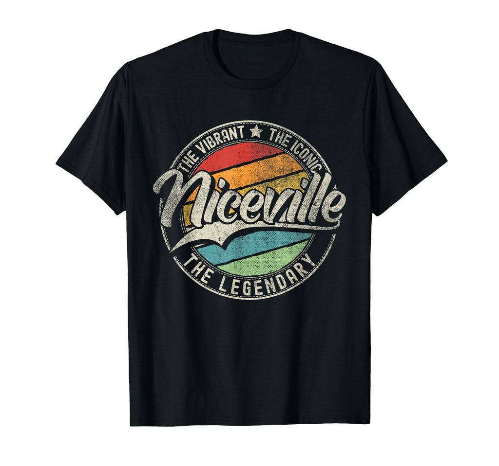 Niceville Fl Florida Distressed T-Shirt - Unique Graphic for Adults - T-Shirt, Sweatshirt, Hoodie