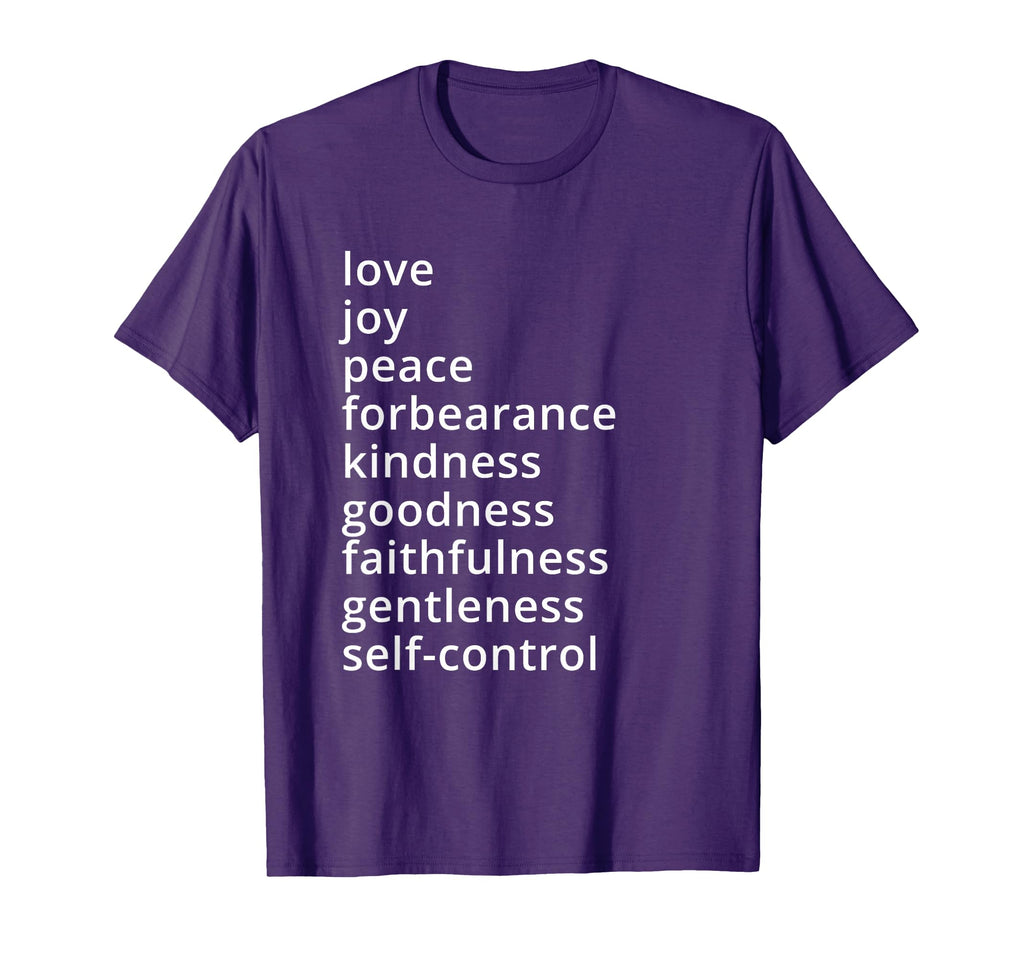 Fruits Spirit Love Joy Peace T-Shirt - Casual Everyday Wear Unisex - T-Shirt, Sweatshirt, Hoodie