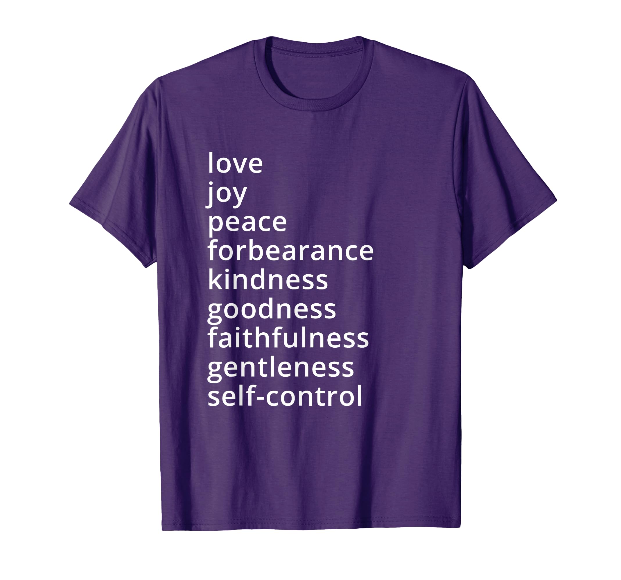 Fruits Spirit Love Joy Peace T-Shirt - Casual Everyday Wear Unisex - T-Shirt, Sweatshirt, Hoodie