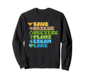 Earth Day Aesthetic Save Rescue Sweatshirt - Aesthetic Graphic for Adults - T-Shirt, Sweatshirt, Hoodie