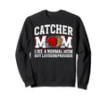 Baseball Catcher Mom Louder Prouder Sweatshirt - Novelty Apparel Unisex - T-Shirt, Sweatshirt, Hoodie