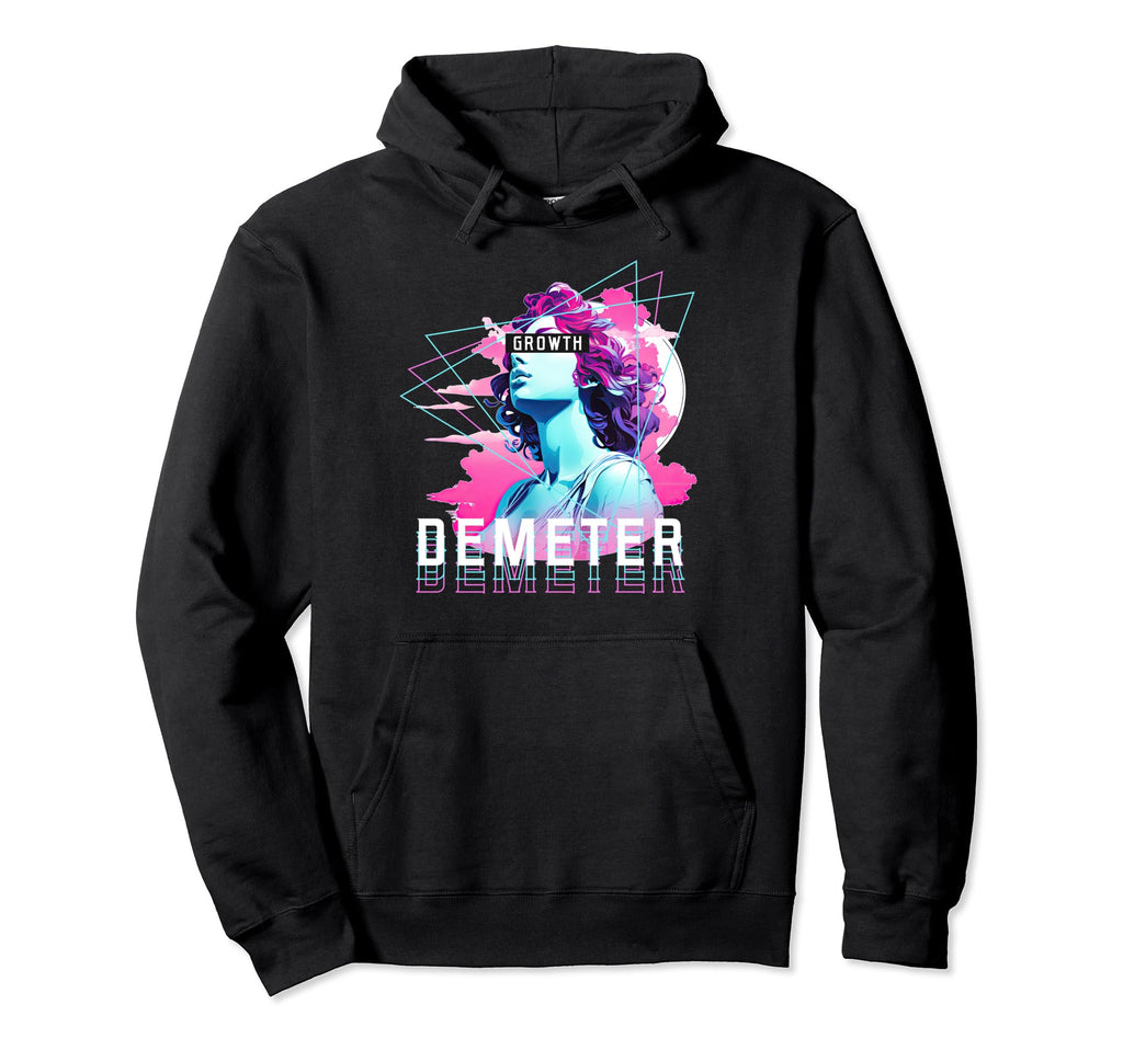 Goddess Demeter Greek Mythology Statue Hoodie - Custom Art Print Unisex - T-Shirt, Sweatshirt, Hoodie