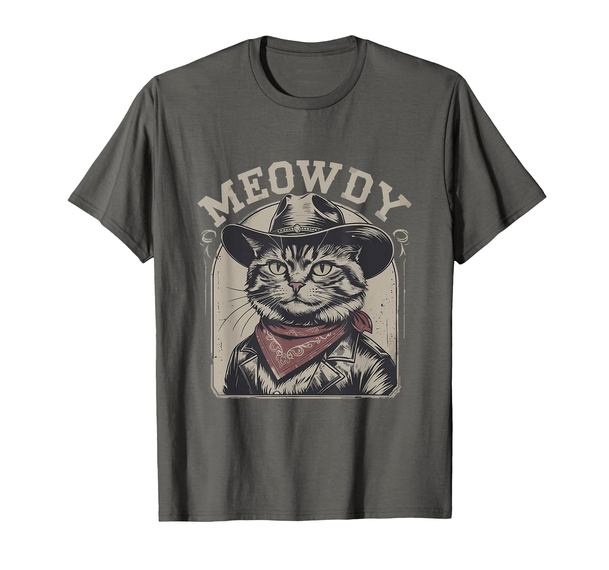 Meowdy Country Music Funny Western T-Shirt - Streetwear Style Men Women - T-Shirt, Sweatshirt, Hoodie