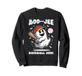 Boo Jee Baseball Mom Funny Ghost Sweatshirt - Graphic Print Men Women - T-Shirt, Sweatshirt, Hoodie
