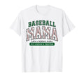 Baseball Mama Like Normal But Louder And T-Shirt - Graphic Print Unisex - T-Shirt, Sweatshirt, Hoodie
