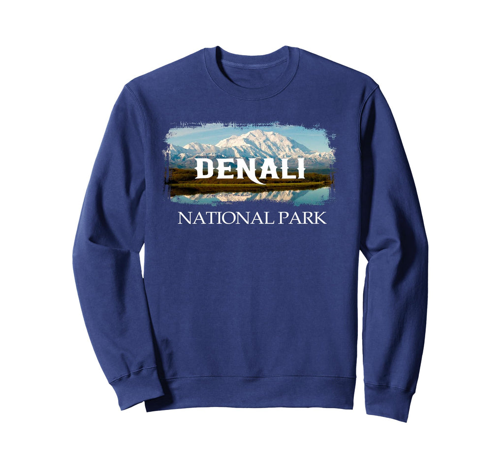 Denali Alaska National Park Sweatshirt - Aesthetic Graphic for Adults - T-Shirt, Sweatshirt, Hoodie