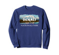 Denali Alaska National Park Sweatshirt - Aesthetic Graphic for Adults - T-Shirt, Sweatshirt, Hoodie