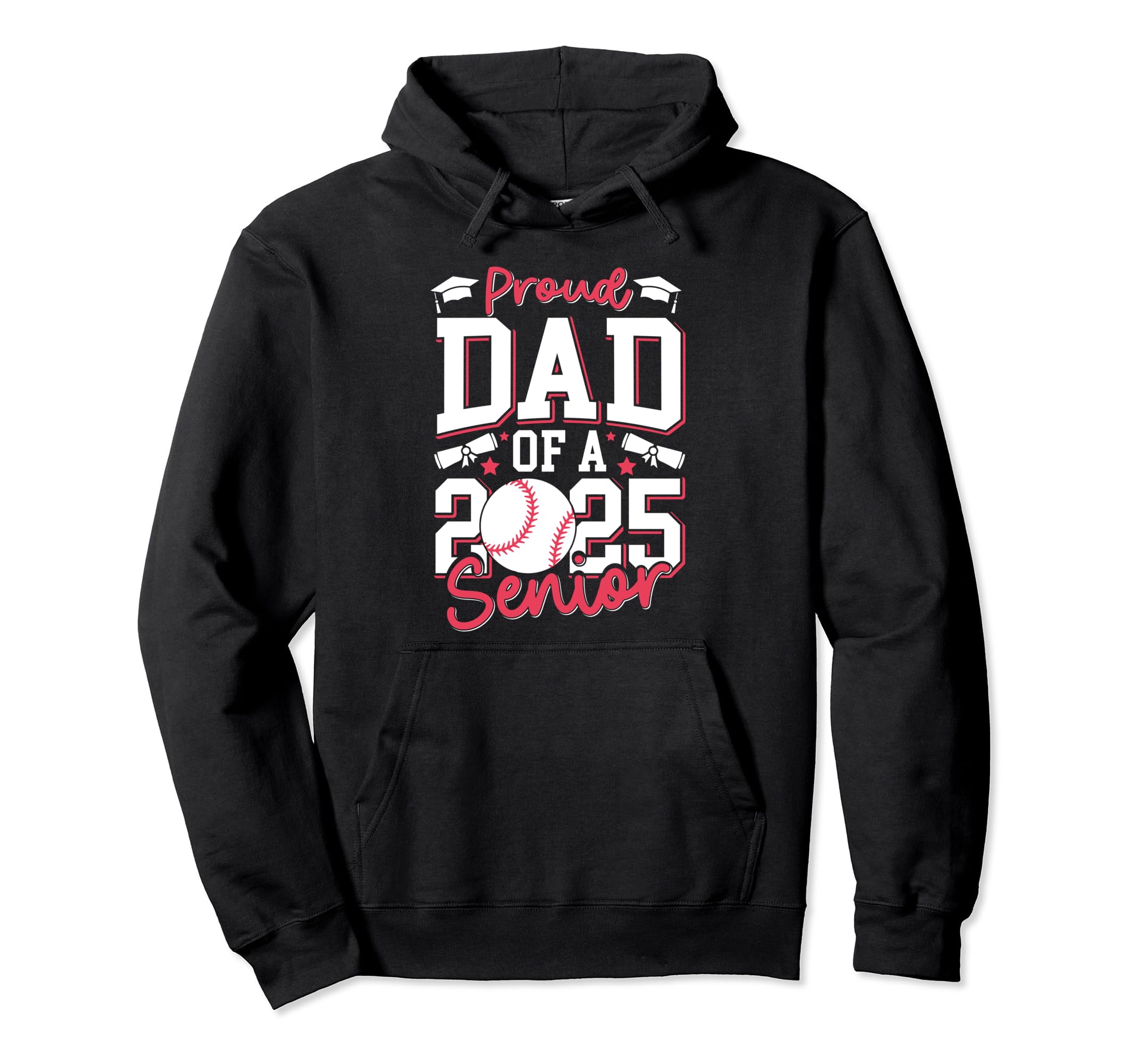 Proud Dad 2025 Senior Graduate Class 2025 Hoodie - Custom Art Print Unisex - T-Shirt, Sweatshirt, Hoodie