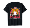 Mee Baseball Mama Ball Bow Tie Floral T-Shirt - Minimalist Print Men Women - T-Shirt, Sweatshirt, Hoodie