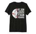 Proud Baseball Pitcher Mom T-Shirt - Casual Everyday Wear for Adults - T-Shirt, Sweatshirt, Hoodie