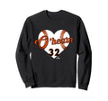Baseball Heart Ryan O Hearn Baltimore Sweatshirt - Trendy Graphic Unisex - T-Shirt, Sweatshirt, Hoodie