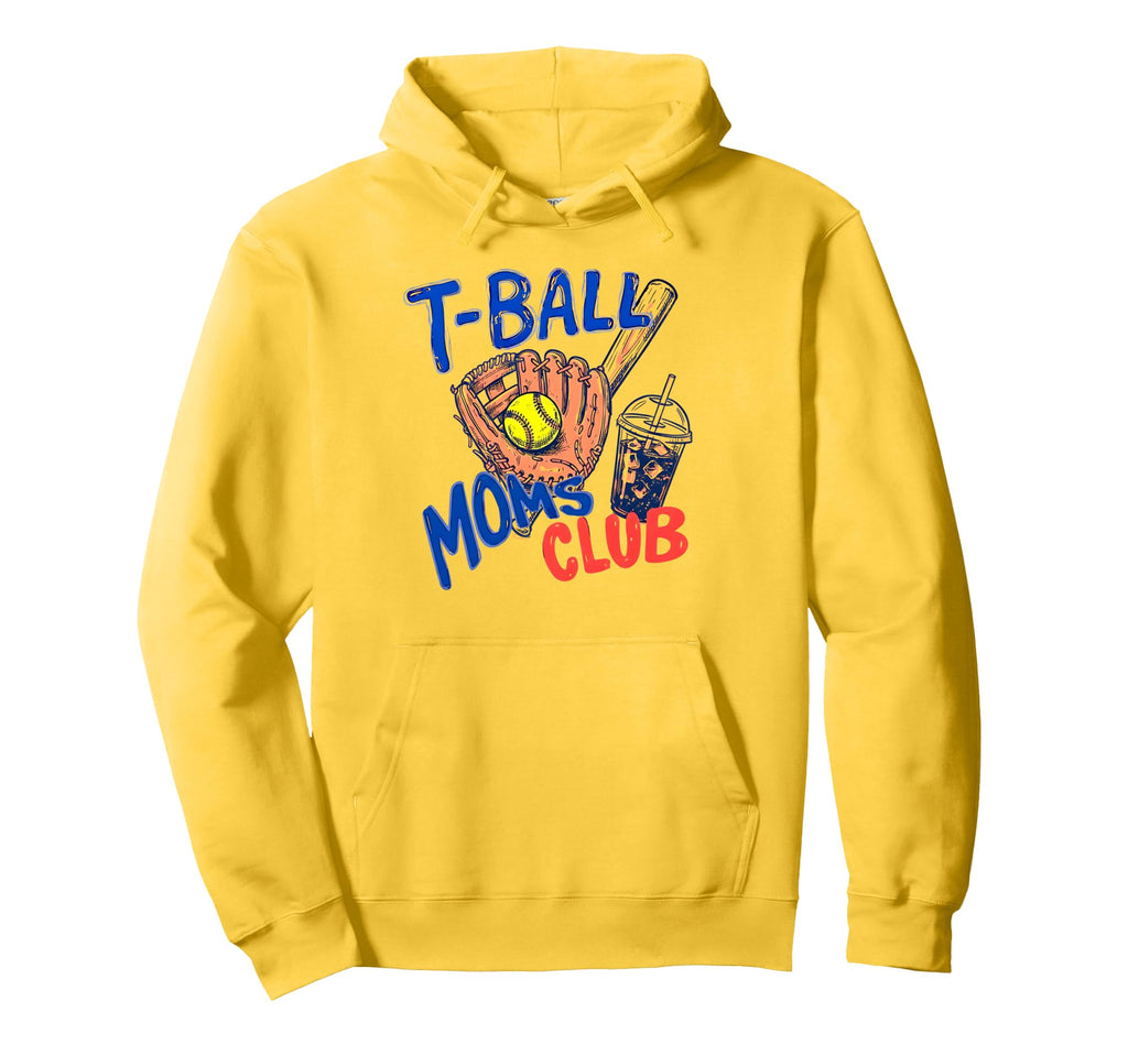 Tball Mom Softball T Ball Mama Mothers Hoodie - Unique Graphic for Adults - T-Shirt, Sweatshirt, Hoodie