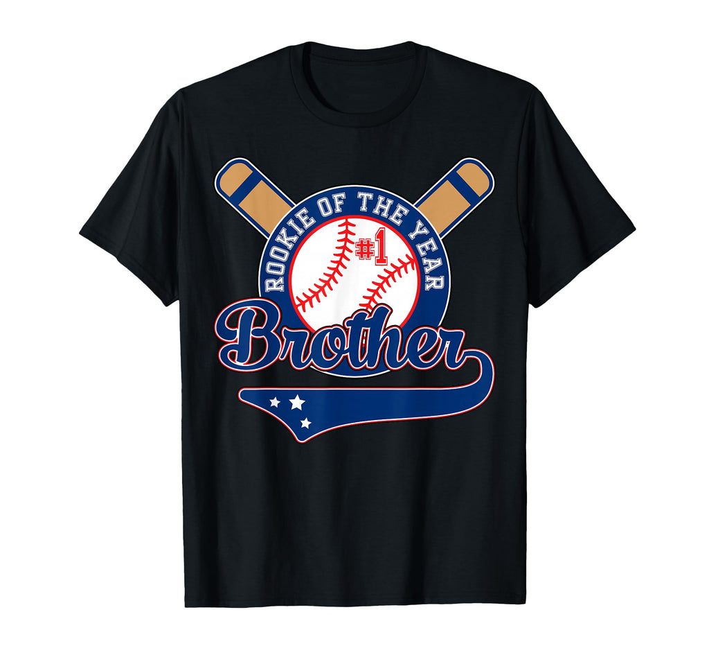 Brother Rookie 1St Birthday T-Shirt - Fun Novelty Design for Adults - T-Shirt, Sweatshirt, Hoodie