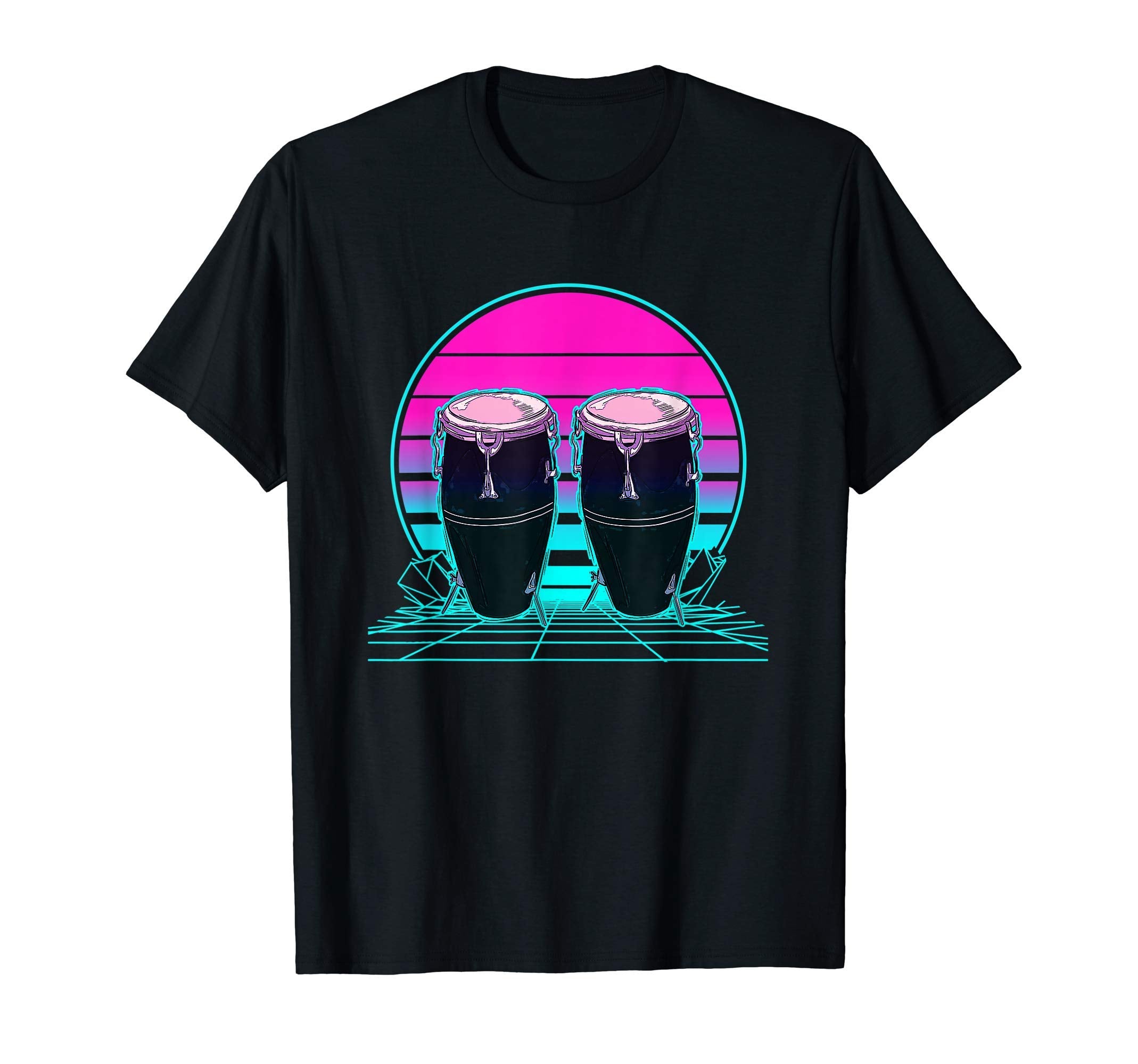Sunset Conga T-Shirt - Minimalist Print Unisex - T-Shirt, Sweatshirt, Hoodie