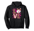 Love Baseball Headband Leopard Baseball Hoodie - Unique Graphic Men Women - T-Shirt, Sweatshirt, Hoodie
