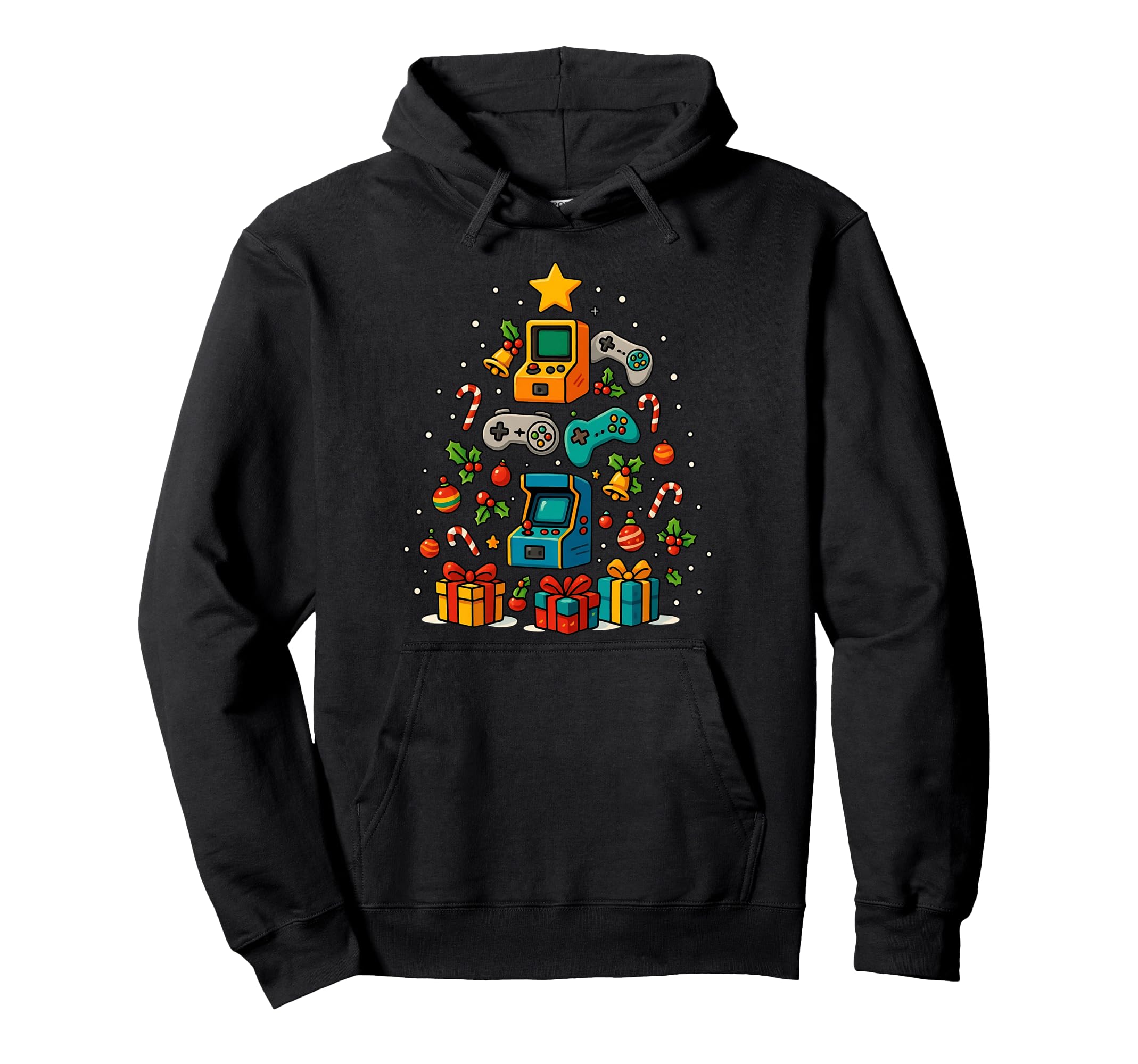 Arcade Games Slot Machine Gaming Tree Hoodie - Aesthetic Graphic Unisex - T-Shirt, Sweatshirt, Hoodie