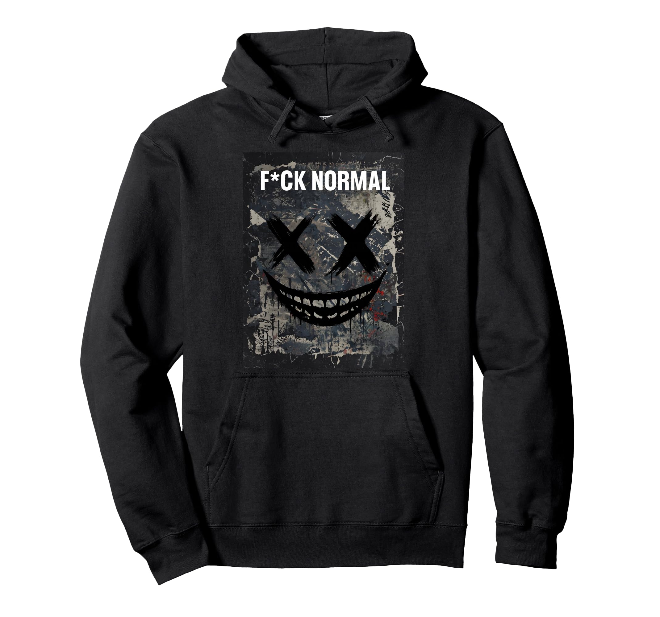 Grunge Punker Nostalgia Hoodie - Custom Art Print Men Women - T-Shirt, Sweatshirt, Hoodie