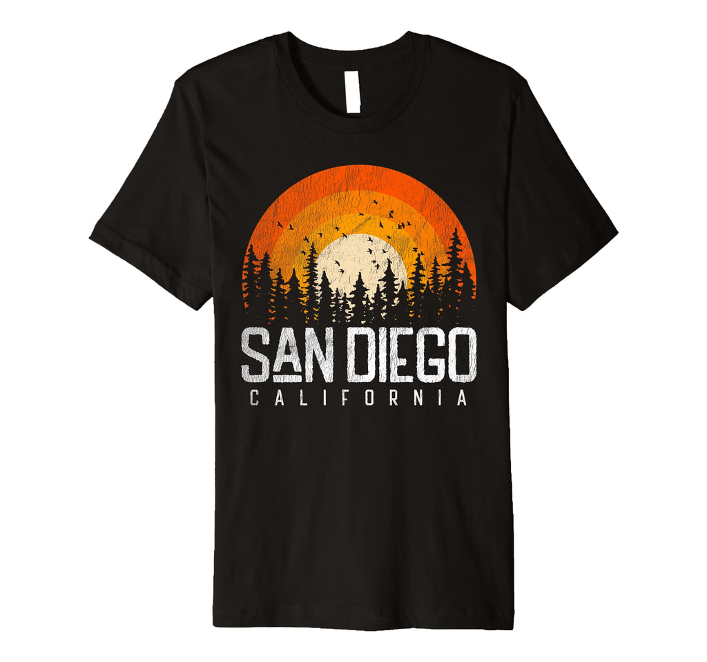 San Diego 70S 80S T-Shirt - Aesthetic Graphic Unisex - T-Shirt, Sweatshirt, Hoodie