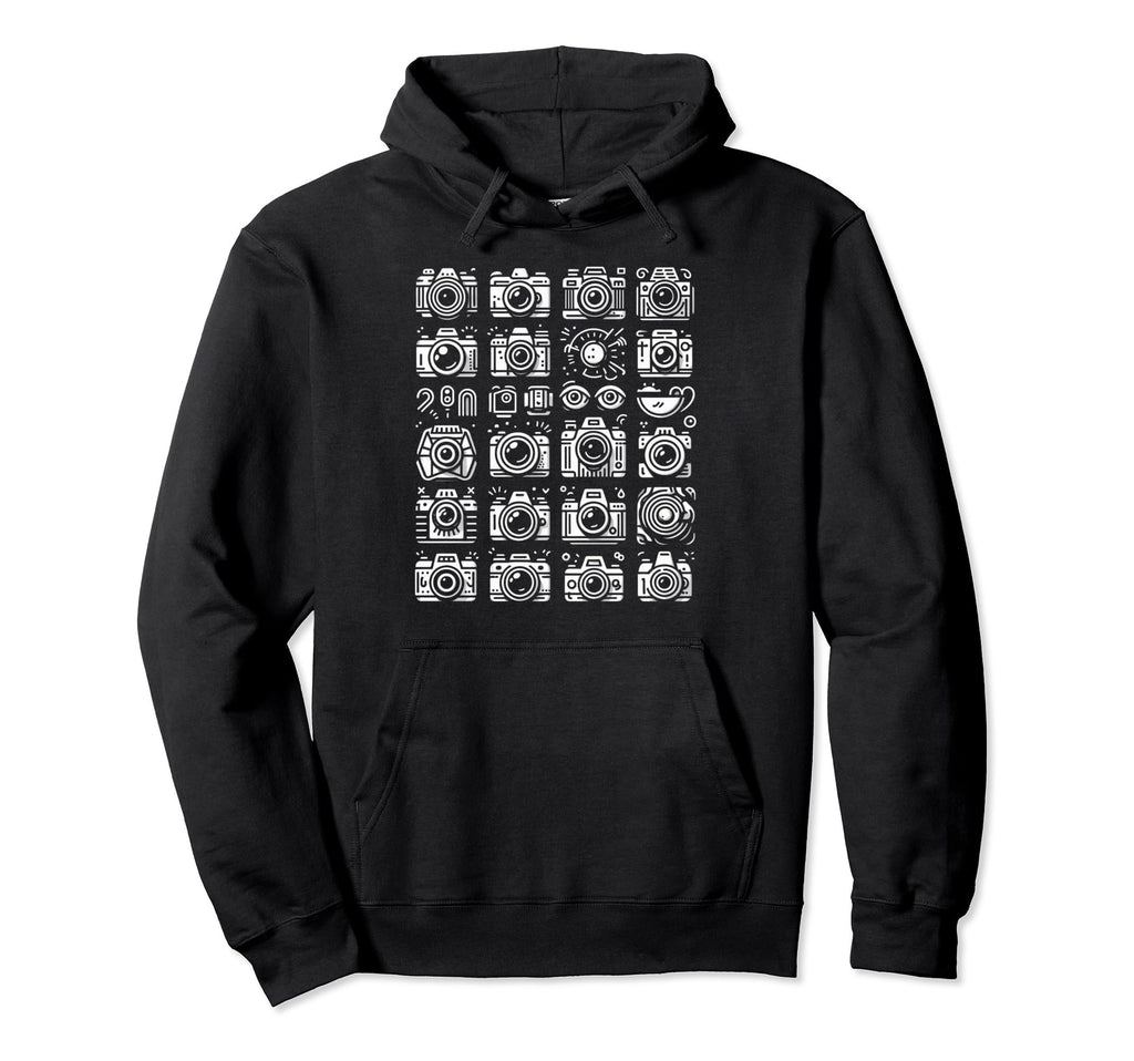 Funny Camera Hoodie - Fun Novelty Design Men Women - T-Shirt, Sweatshirt, Hoodie