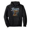Boxer 90S Dog Lover 80S Boxer Owner Hoodie - Graphic Print Men Women - T-Shirt, Sweatshirt, Hoodie