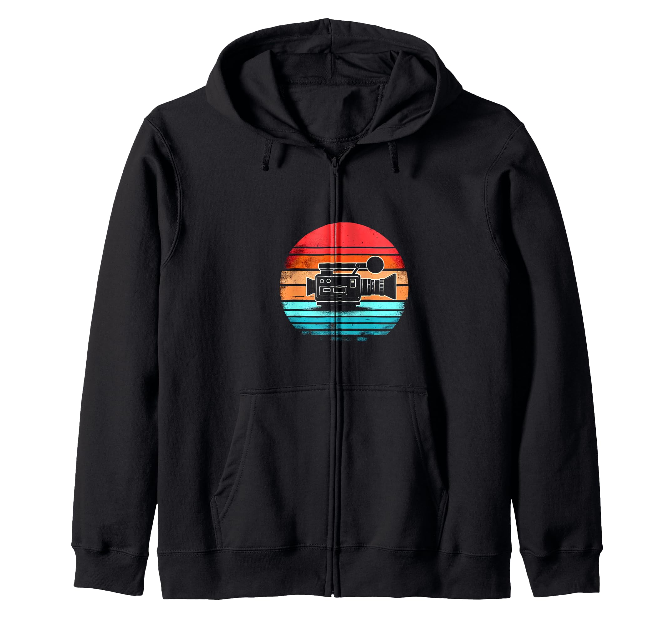 Camera Sunset Sweatshirt - Aesthetic Graphic Men Women - T-Shirt, Sweatshirt, Hoodie