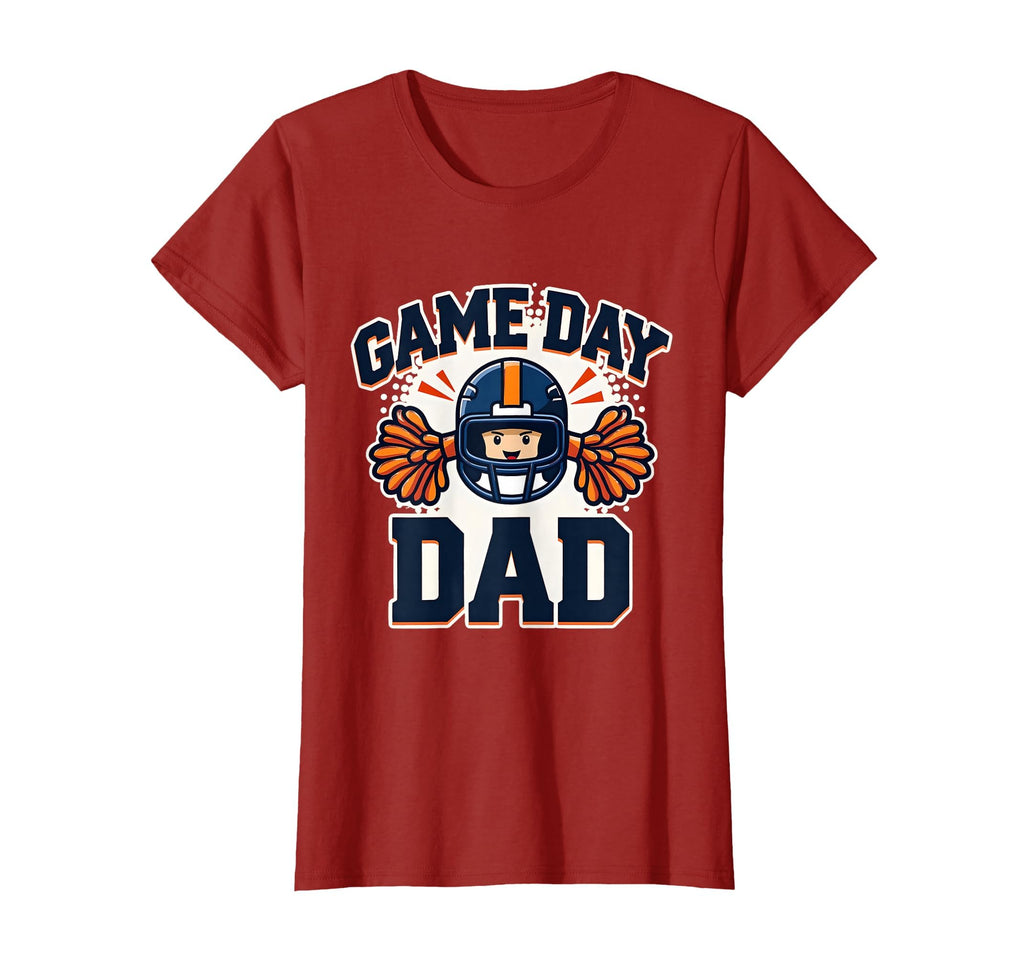 Game Day Dad Cheer Dad T-Shirt - Unique Graphic Unisex - T-Shirt, Sweatshirt, Hoodie