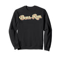 Bens Run Art Baseball Font Sweatshirt - Aesthetic Graphic for Adults - T-Shirt, Sweatshirt, Hoodie