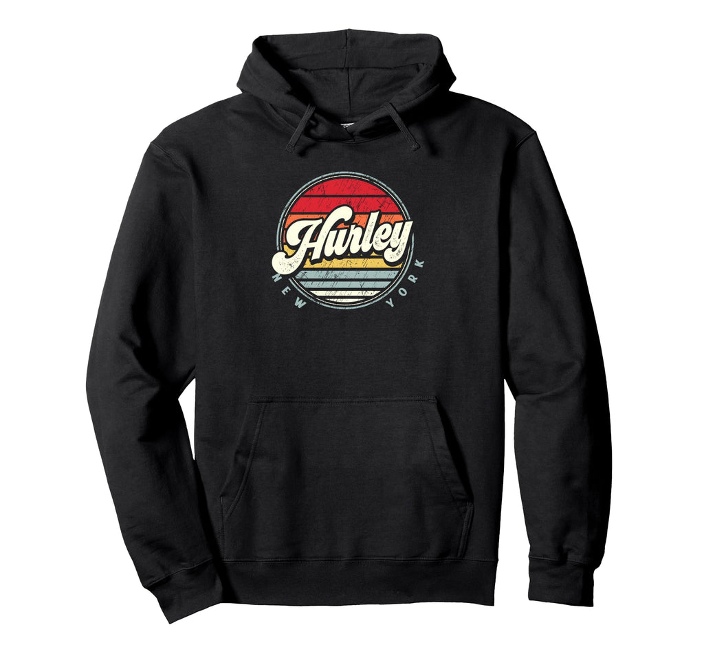 Hurley Home State 70S Sunset Hoodie - Graphic Print for Adults - T-Shirt, Sweatshirt, Hoodie