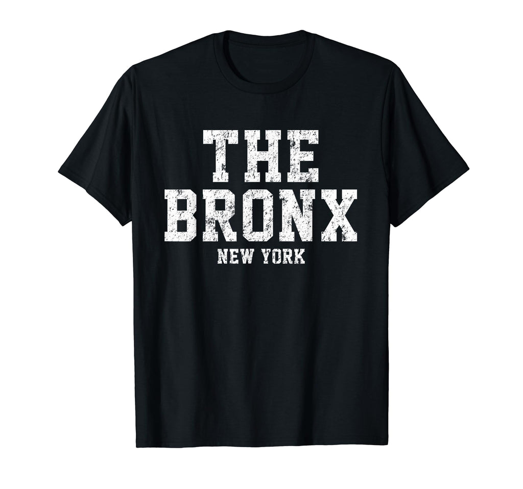 Bronx Distressed Ny Birthplace Hip Hop T-Shirt - Novelty Apparel for Adults - T-Shirt, Sweatshirt, Hoodie