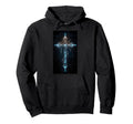 Gothic Cross Grunge Aesthetic Y2K Goth Hoodie - Streetwear Style Unisex - T-Shirt, Sweatshirt, Hoodie
