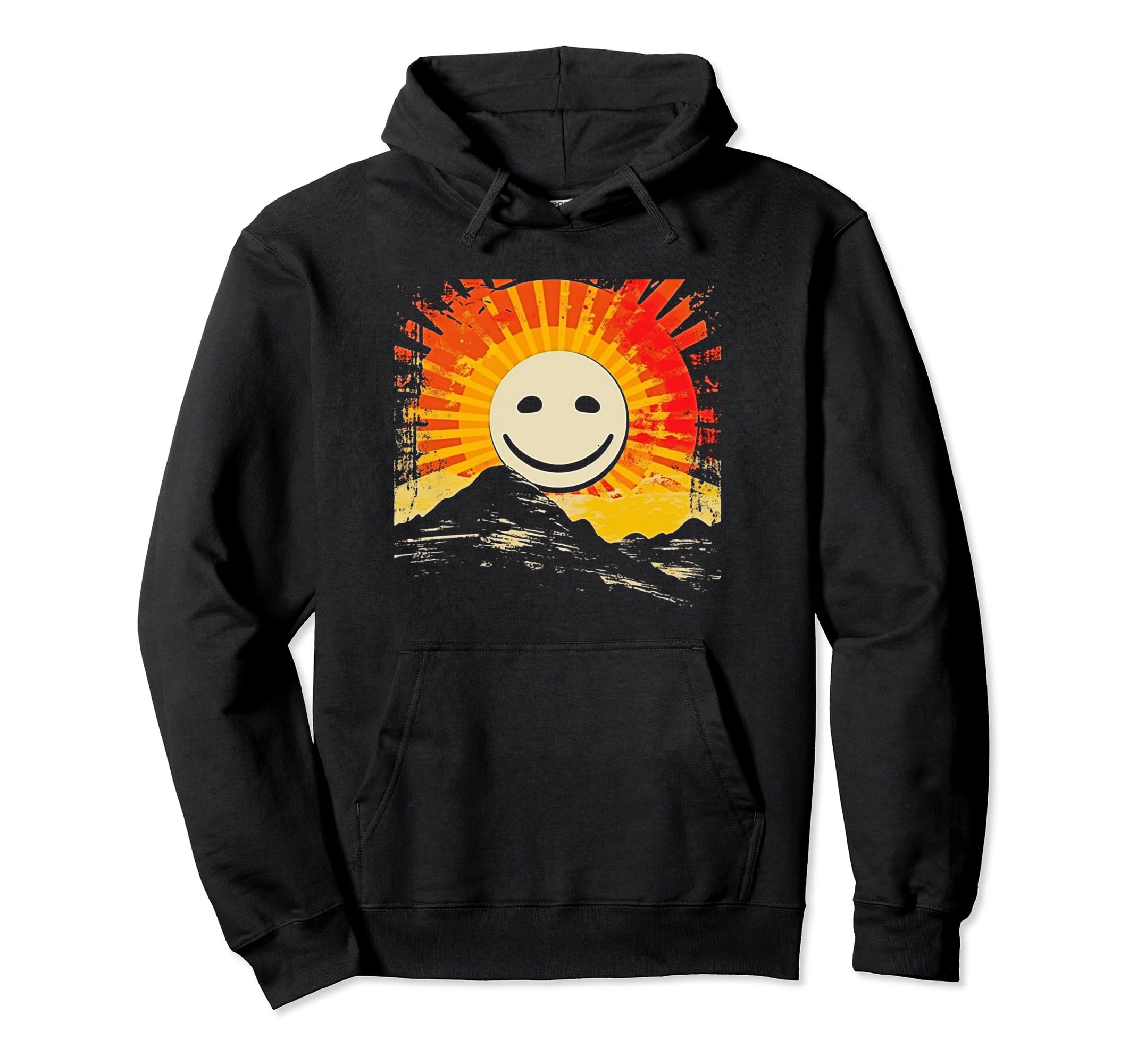 Sun Boho Groovy Sunshine Grunge 50 Hoodie - Unique Graphic Unisex - T-Shirt, Sweatshirt, Hoodie
