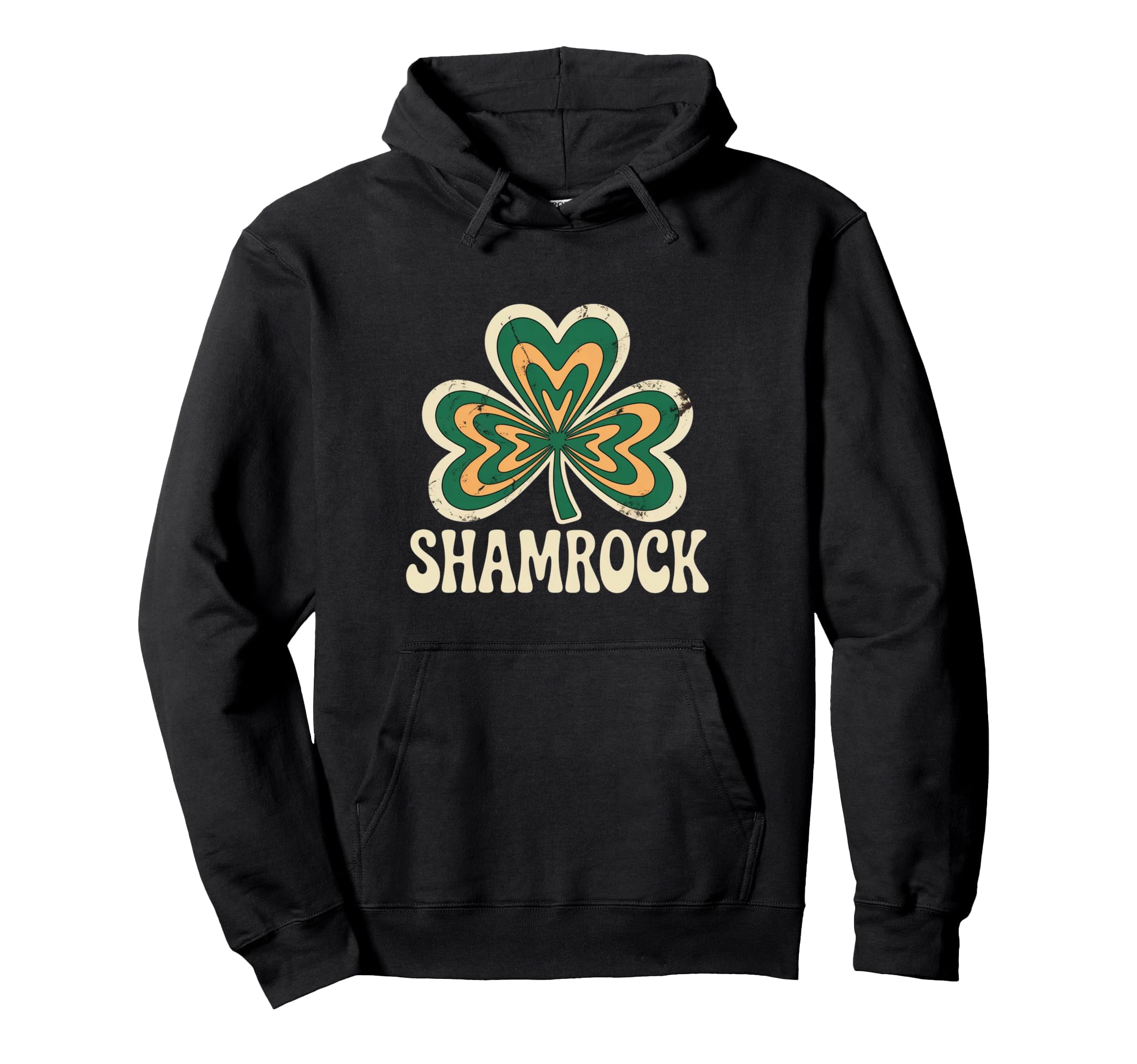 St Patricks Day Shamrock Lucky Hoodie - Novelty Apparel Men Women - T-Shirt, Sweatshirt, Hoodie