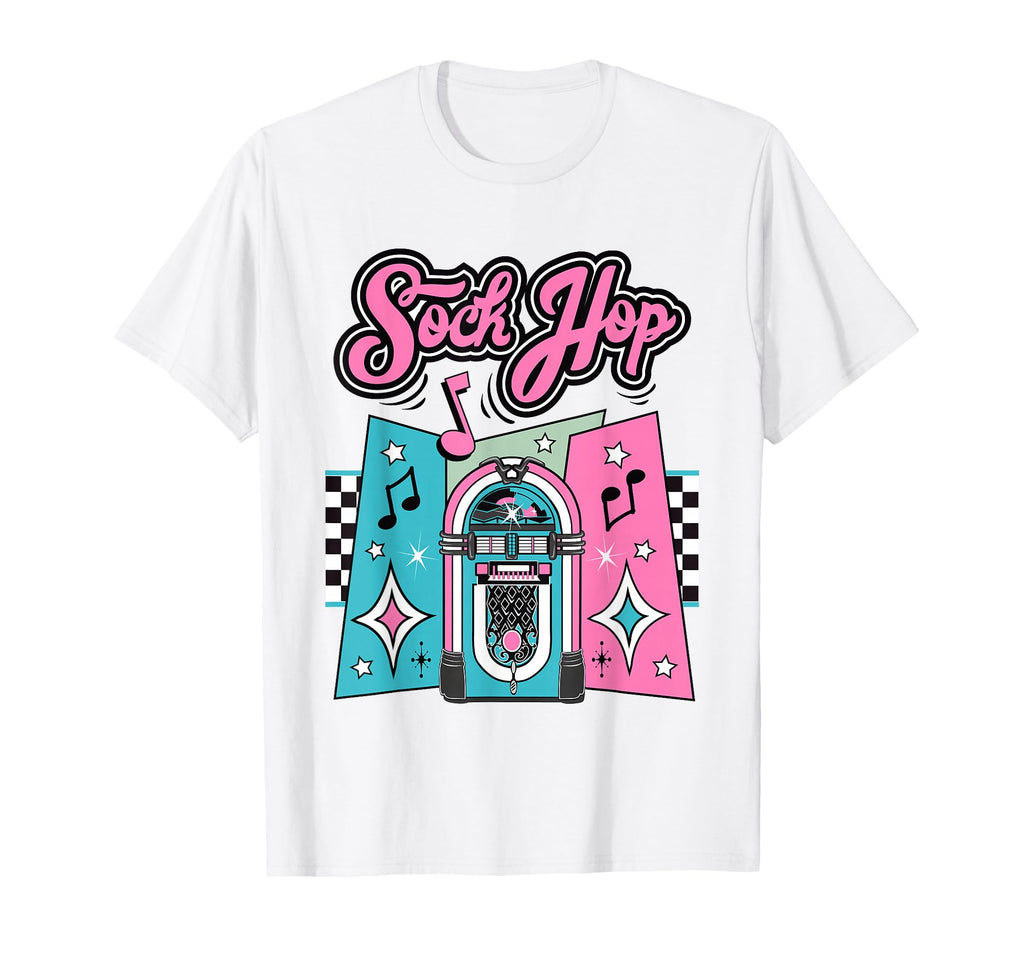 1950S Sock Hop Costume 50S Rockabilly T-Shirt - Graphic Print Men Women - T-Shirt, Sweatshirt, Hoodie