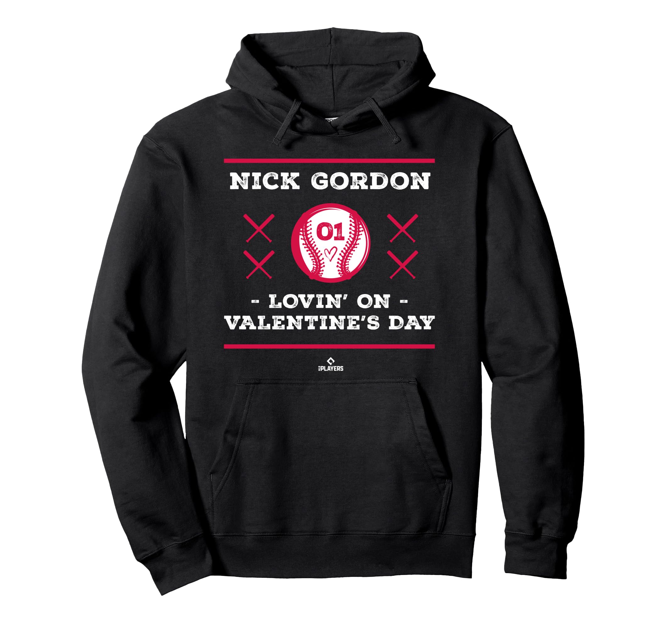 Nick Gordon Lovin Valentines Day Hoodie - Novelty Apparel Men Women - T-Shirt, Sweatshirt, Hoodie