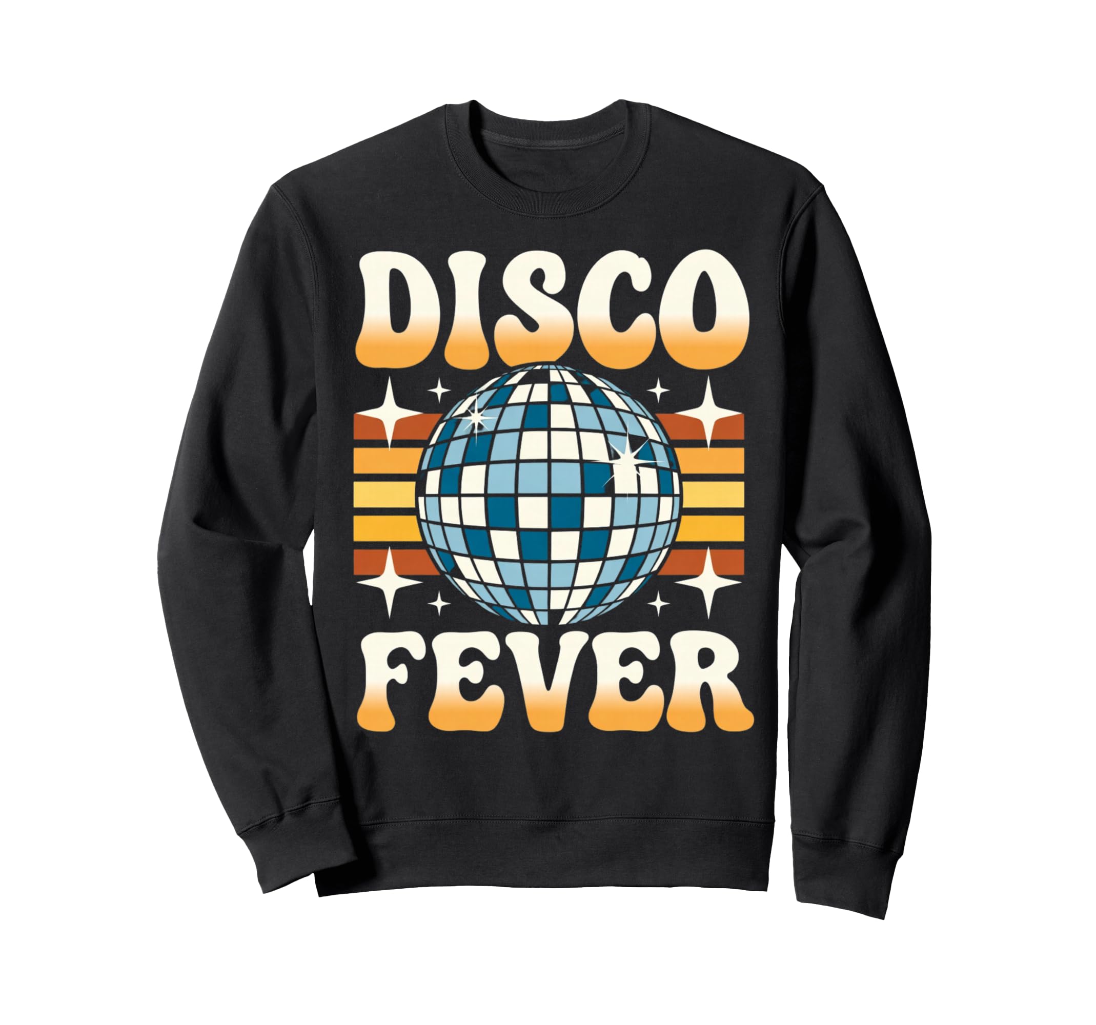 Disco Fever Disco Ball Party Sweatshirt - Casual Everyday Wear Unisex - T-Shirt, Sweatshirt, Hoodie