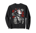 Japanese Streetwear Cyberpunk Sweatshirt - Fun Novelty Design for Adults - T-Shirt, Sweatshirt, Hoodie