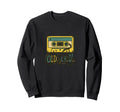 Old School Illustration Cassette Sweatshirt - Fun Novelty Design Unisex - T-Shirt, Sweatshirt, Hoodie