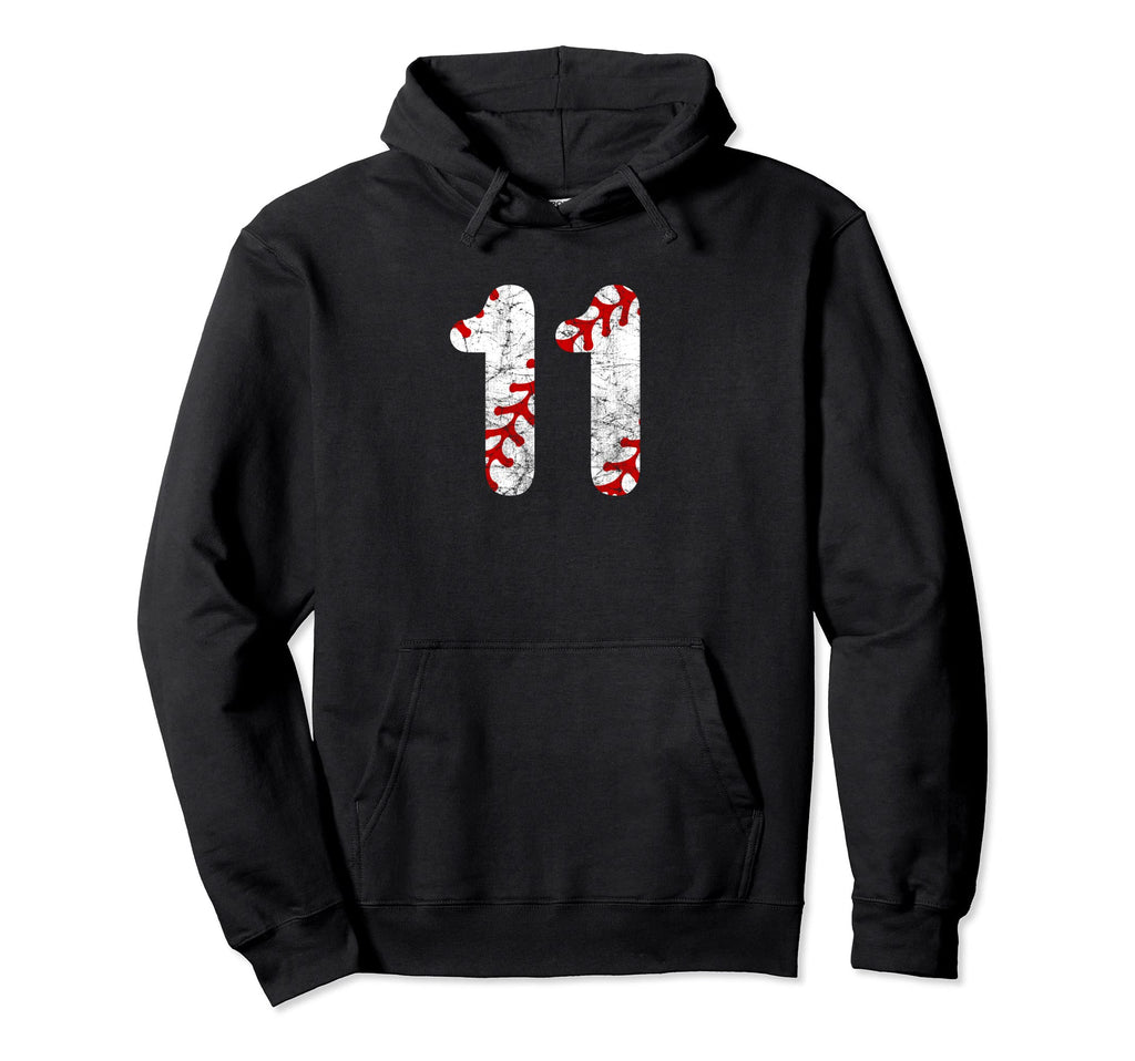 Baseball Laces Mom 11 Fan Jersey Hoodie - Aesthetic Graphic Men Women - T-Shirt, Sweatshirt, Hoodie