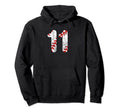 Baseball Laces Mom 11 Fan Jersey Hoodie - Aesthetic Graphic Men Women - T-Shirt, Sweatshirt, Hoodie