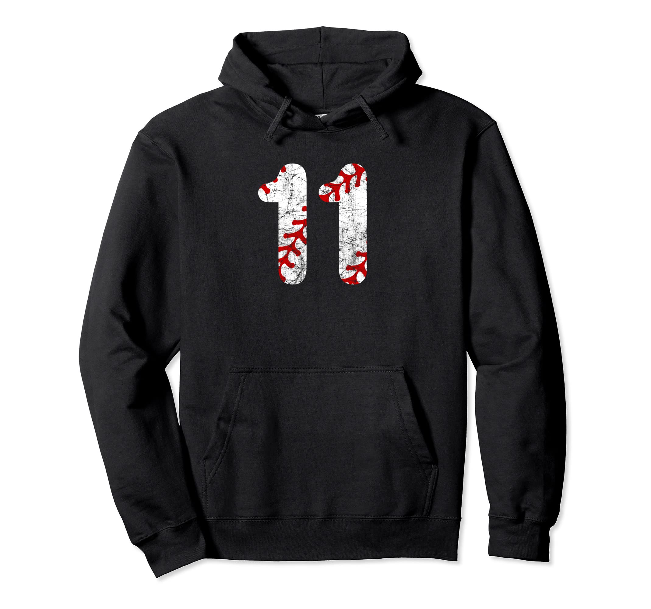 Baseball Laces Mom 11 Fan Jersey Hoodie - Aesthetic Graphic Men Women - T-Shirt, Sweatshirt, Hoodie