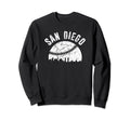 San Diego California Baseball Sweatshirt - Streetwear Style for Adults - T-Shirt, Sweatshirt, Hoodie