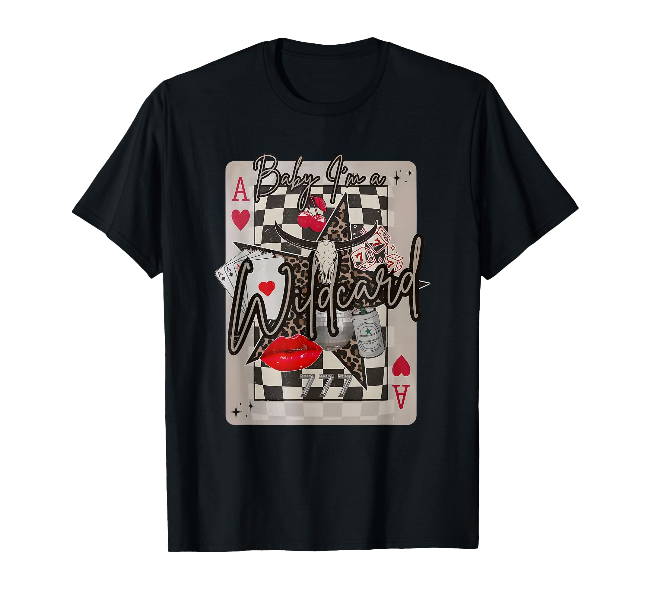 Im Wildcard Trendy Cowgirl Wildcard T-Shirt - Aesthetic Graphic Men Women - T-Shirt, Sweatshirt, Hoodie