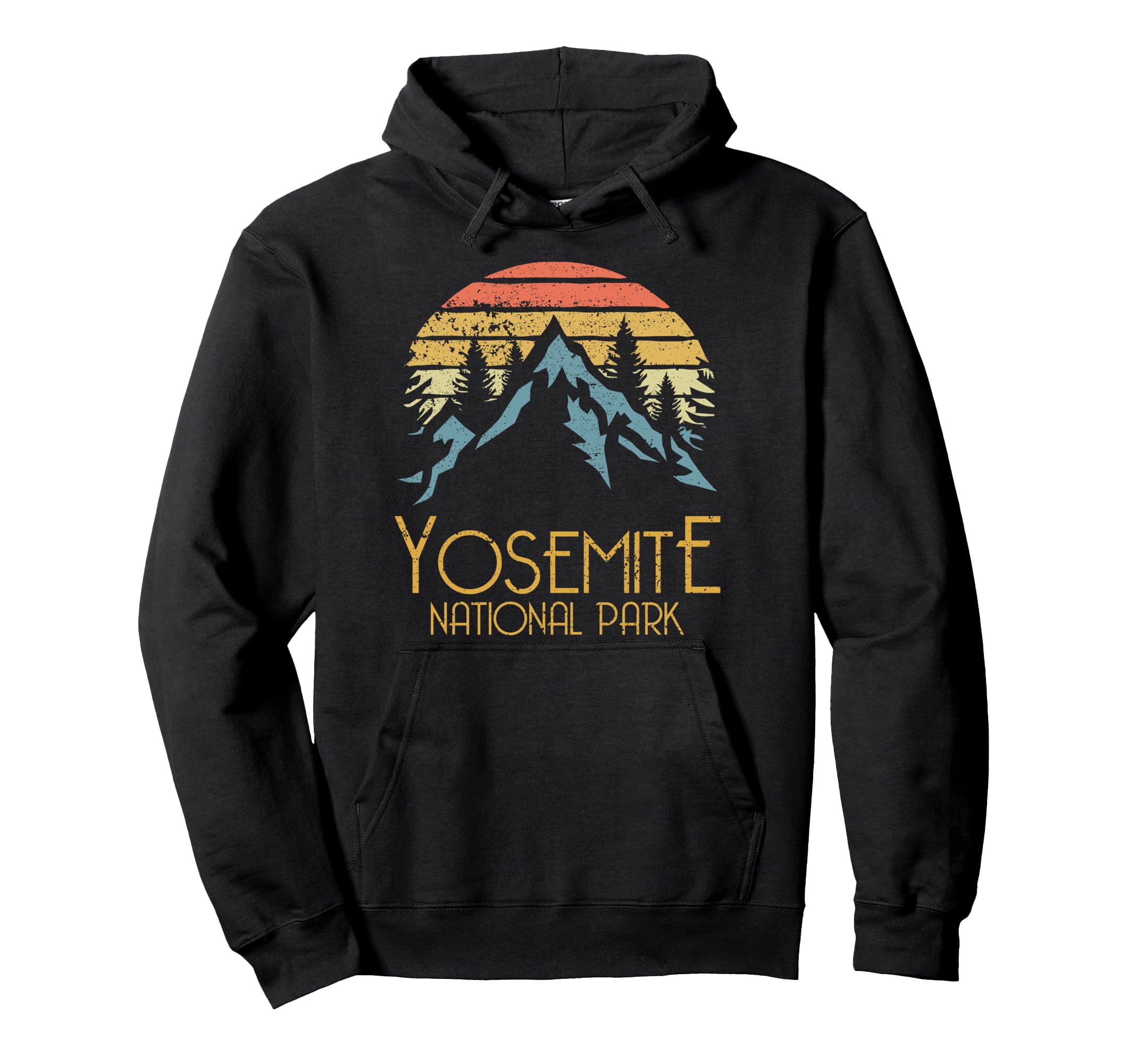 Yosemite National Park California Hoodie - Novelty Apparel Men Women - T-Shirt, Sweatshirt, Hoodie