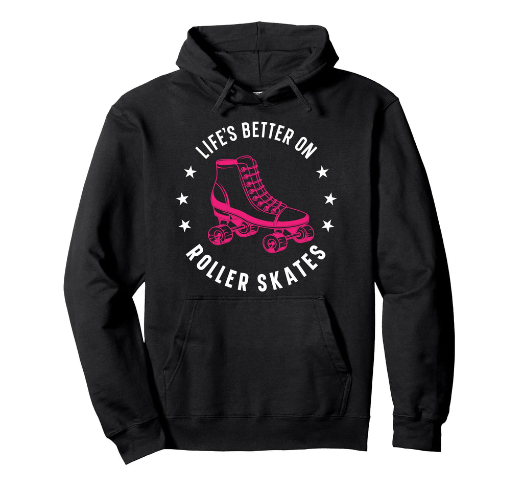Roller Skating Skate 1970S Hoodie - Casual Everyday Wear Men Women - T-Shirt, Sweatshirt, Hoodie